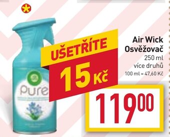 Billa Air Wick Osvěžovač nabídka