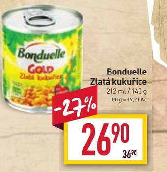 Billa Bonduelle Zlatá kukuřice nabídka