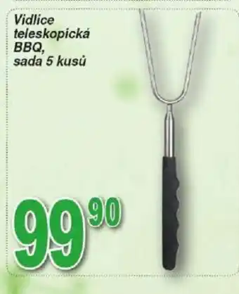 Hruška Vidlice teleskopická BBQ, sada 5 kusů nabídka