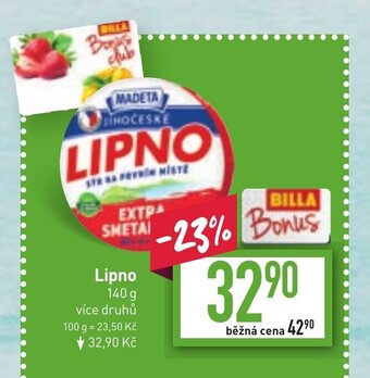 Billa Lipno nabídka