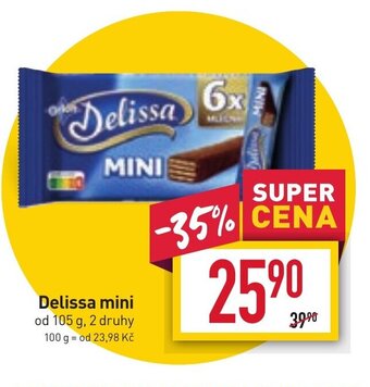 Billa Delissa mini nabídka