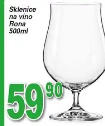 Hruška Sklenice na víno Rona 500ml nabídka