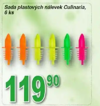 Hruška Sada plastových nálevek Culinaria, 6 ks nabídka