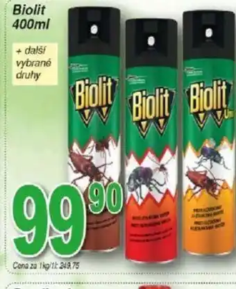 Hruška Biolit 400ml nabídka