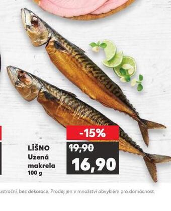 Kaufland Uzená makrela nabídka