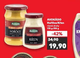Kaufland Avokádo hořčice nabídka