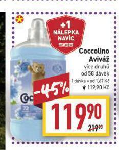 Billa Coccolino aviváž nabídka