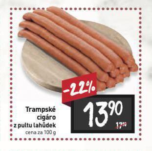Billa Trampské cigáro nabídka