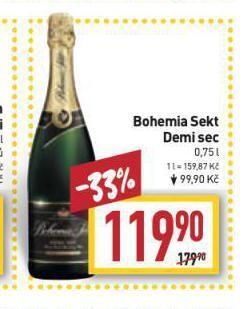 Billa Bohemia sekt nabídka