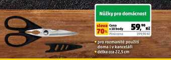 Penny Market Nůžky pro domácnost nabídka
