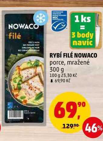 Penny Market Rybí filé nowaco, 300 g nabídka