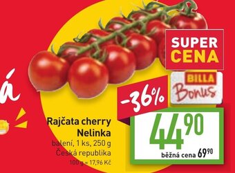 Billa Rajčata cherry Nelinka nabídka