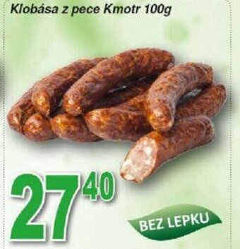 Hruška Klobása z pece Kmotr 100g nabídka