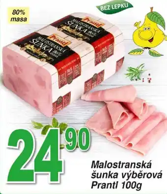 Hruška Malostranská šunka výběrová Prantl 100g nabídka