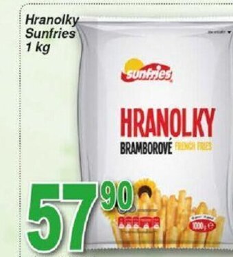 Hruška Hranolky Sunfries 1 kg nabídka