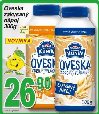 Hruška Oveska zakysaný nápoj nabídka