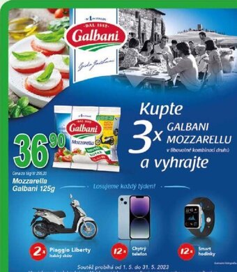 Hruška Mozzarella Galbani 125g nabídka