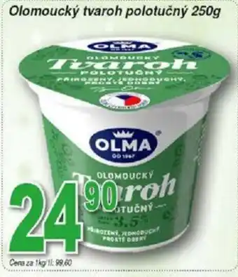 Hruška Olomoucký tvaroh polotučný 250g nabídka