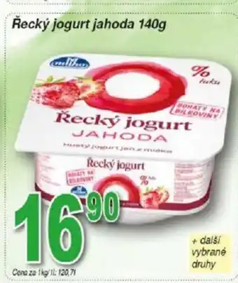 Hruška Řecký jogurt jahoda 140g nabídka