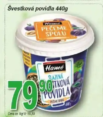 Hruška Švestková povidla 440g nabídka