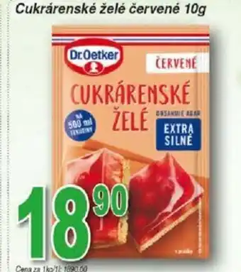 Hruška Cukrárenské želé červené 10g nabídka