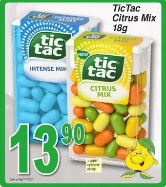 Tic Tac Citrus Mix 18g