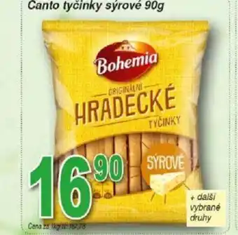 Hruška Canto tyčinky sýrové 90g nabídka