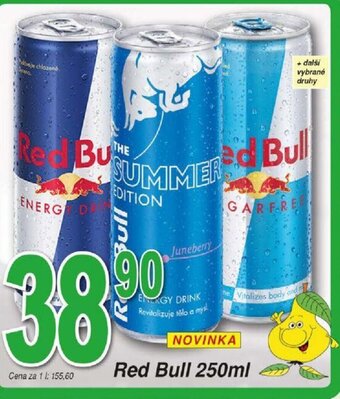 Hruška Red Bull 250ml nabídka