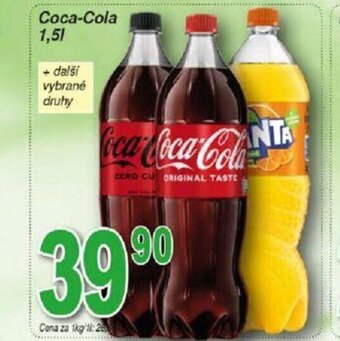 Hruška Coca-Cola 1,51 nabídka