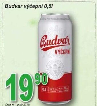 Hruška Budvar výčepní 0,51 nabídka