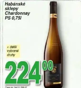 Hruška Habánské sklepy Chardonnay nabídka