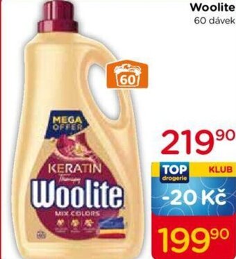 TOP drogerie Woolite 60 dávek nabídka