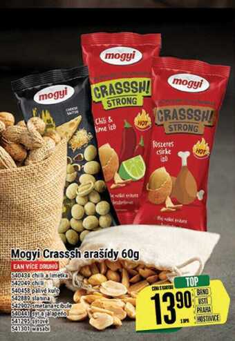 Tamda Foods Mogyi crasssh arašídy 60 g nabídka