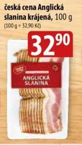 Bala česká cena Anglická slanina krájená nabídka
