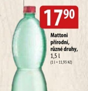 Bala Mattoni přírodní, různé druhy, 1,5l nabídka