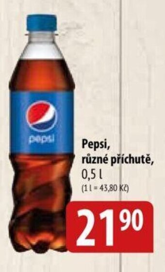 Bala Pepsi, různé příchutě nabídka
