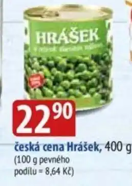 Bala česká cena Hrášek, nabídka