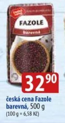 Bala česká cena Fazole barevná nabídka