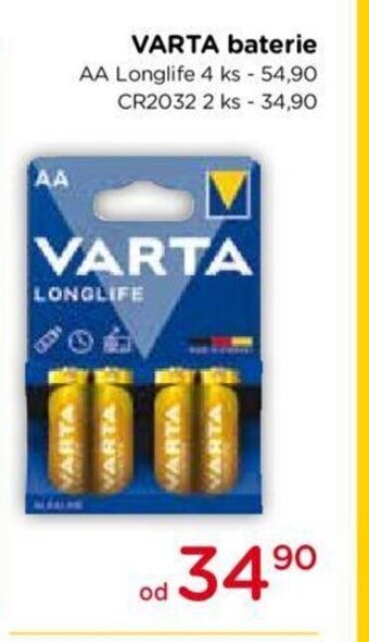 TOP drogerie VARTA baterie nabídka