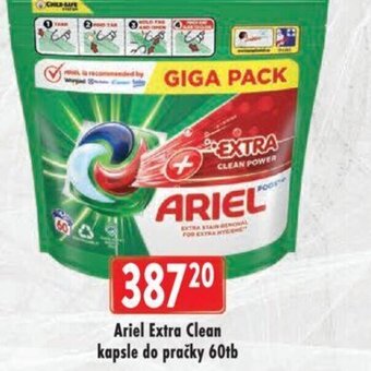 Astur&Qanto Ariel Extra Clean kapsle do pračky 60tb nabídka