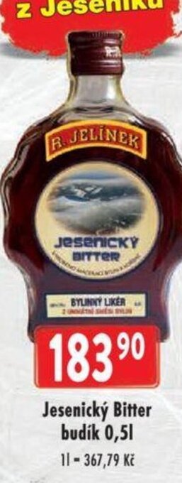 Astur&Qanto Jesenický Bitter budík 0,5l nabídka
