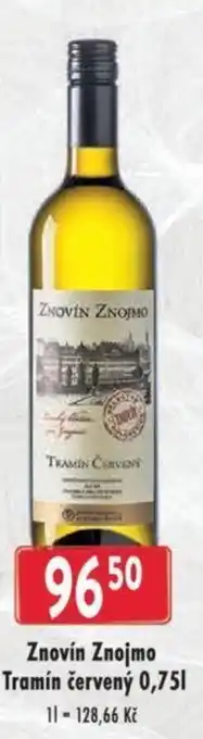 Astur&Qanto Znovín Znojmo Tramín červený 0,75l nabídka