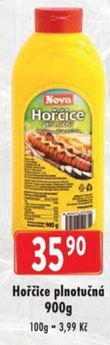 Astur&Qanto Hořčice plnotučná 900g nabídka