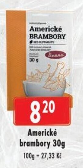 Astur&Qanto Americké brambory 30g nabídka
