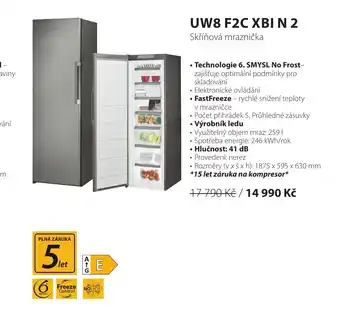 Whirlpool UW8 F2C XBI N 2 nabídka