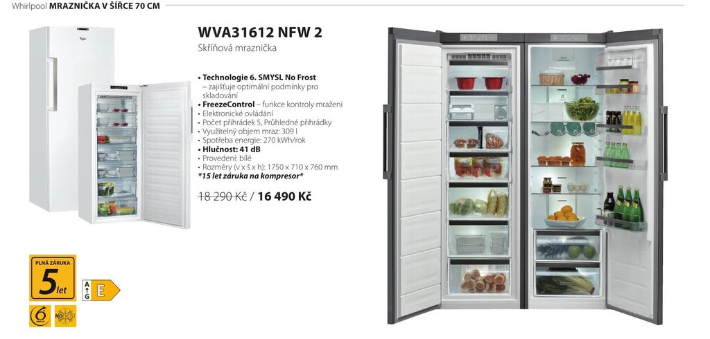 Whirlpool WVA31612 NFW 2 nabídka