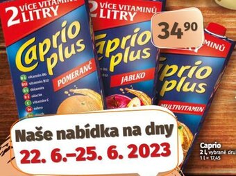 Coop Caprio nabídka