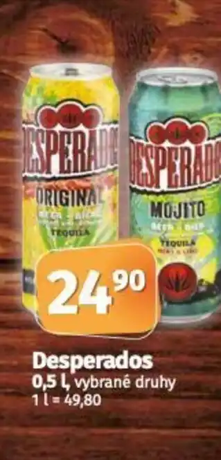 Desperados 0,5 l