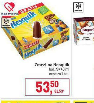 Makro Zmrzlina nesquik nabídka