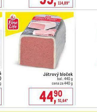 Makro Játrový bloček nabídka